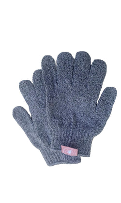 Bamboo Carbonised Exfoliating Gloves